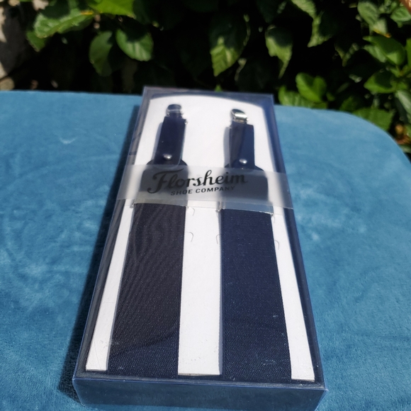 Florsheim Convertible Suspenders  Clip On black - Picture 2 of 3